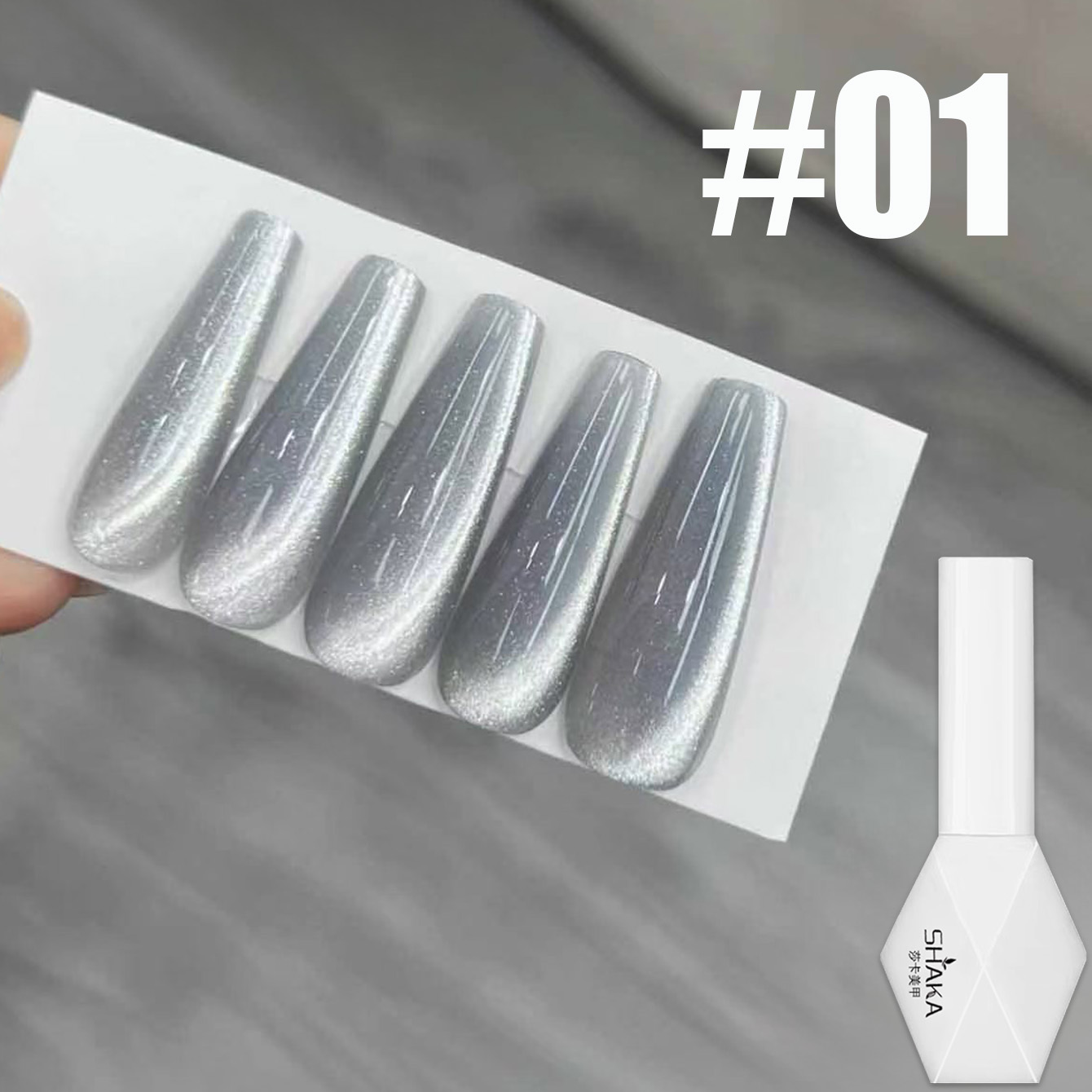 1 szt. Lakier do paznokci SHAK – Nail Art Ice Blue recenzja i cena