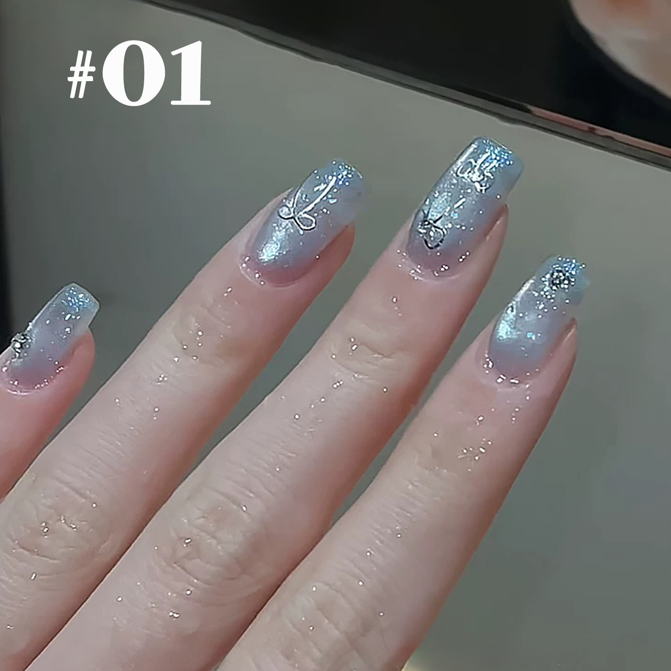 1 szt. SHAKA Ice Penetrating G – Nail Art Ice Blue recenzja i cena