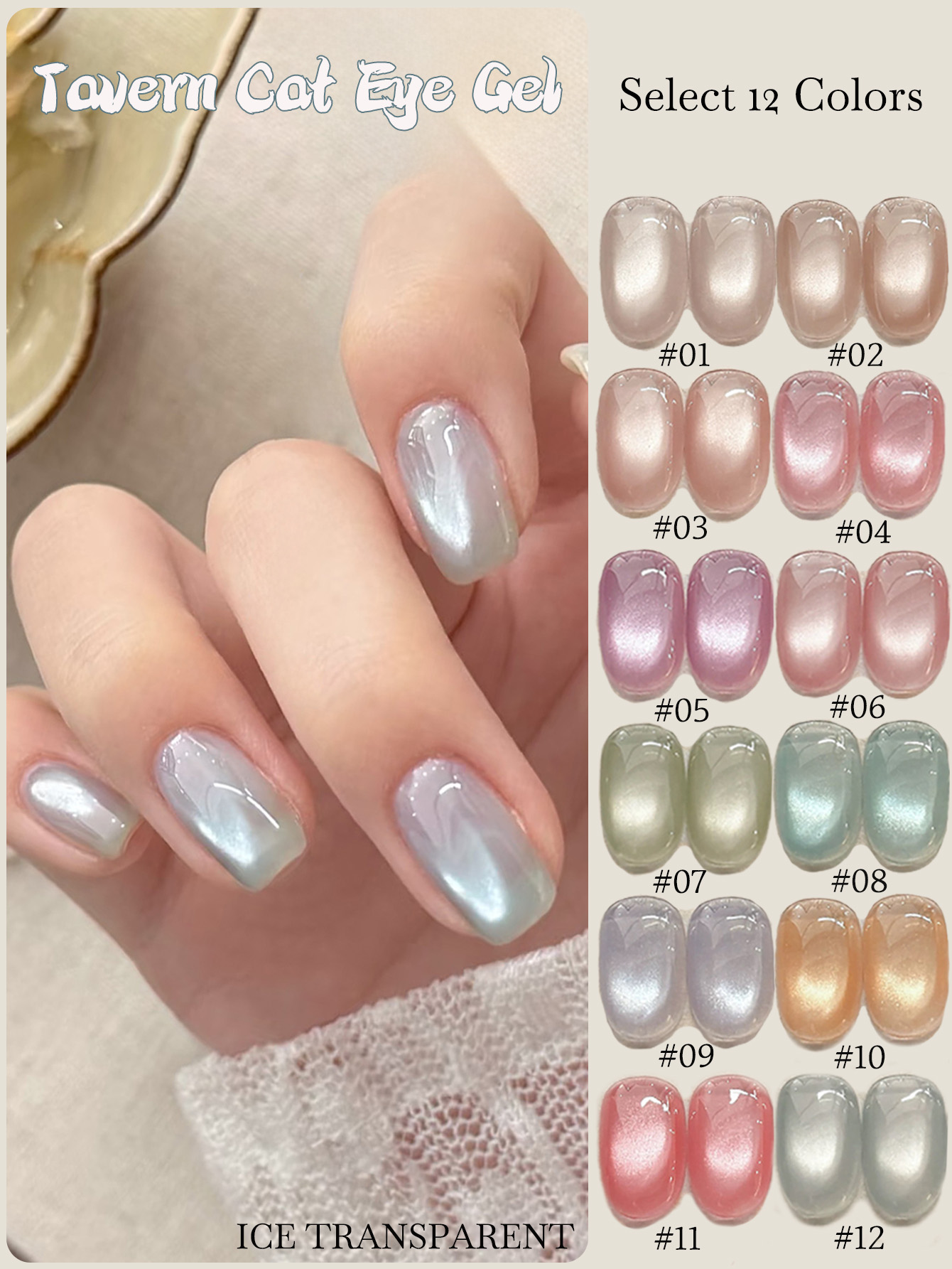 1 szt. PSK 2026 Letni Nowy Lód – Nail Art Ice Blue recenzja i cena
