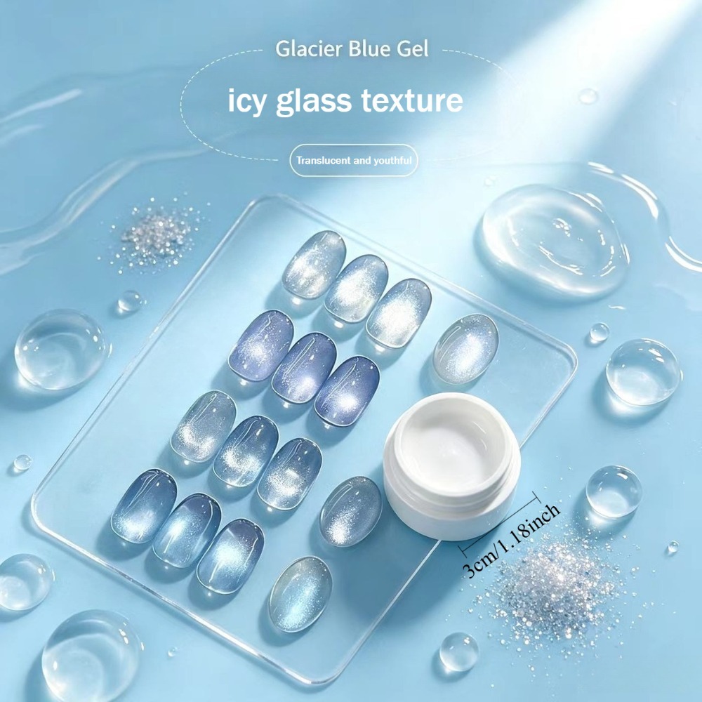 Prezentowy magnetyczny patycze – Nail Art Ice Blue recenzja i cena